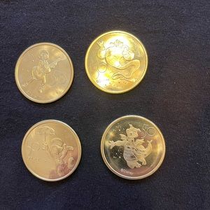 Collectible 50th year WDW medallions